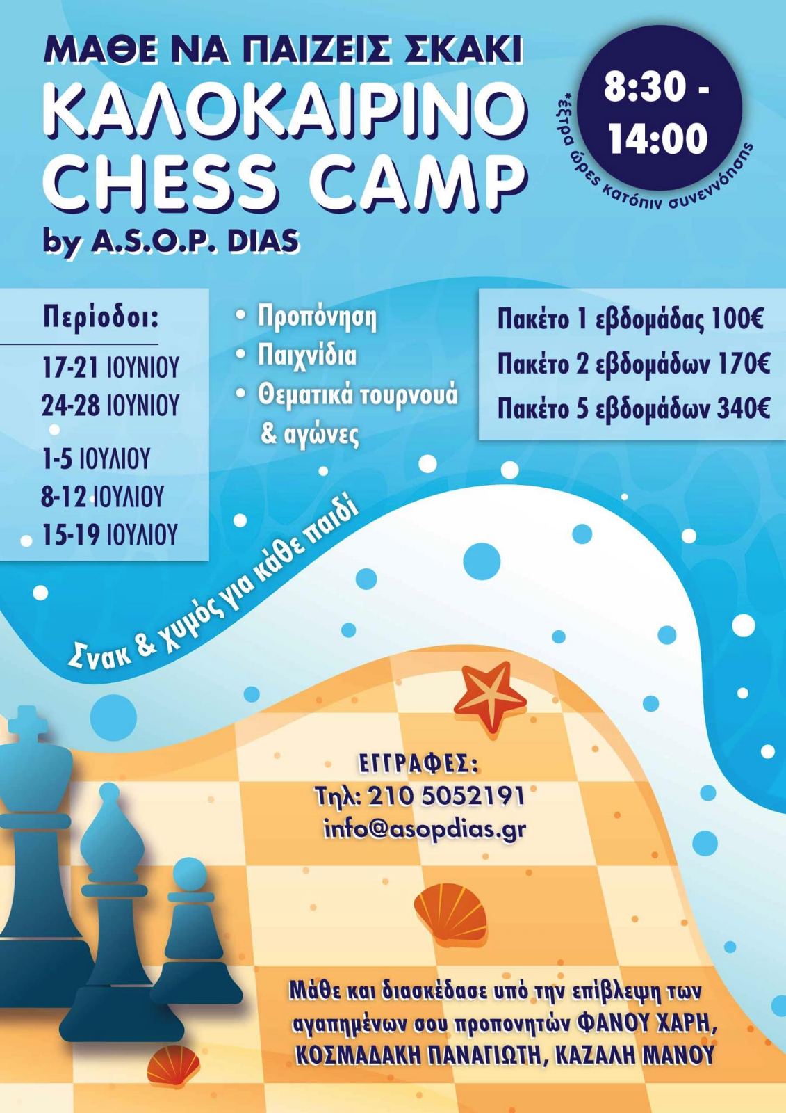 ΚΑΛΟΚΑΙΡΙΝΗ ΣΚΑΚΙΣΤΙΚΗ ΑΚΑΔΗΜΙΑ